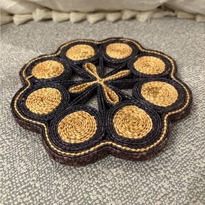 Boho Rattan Trivet